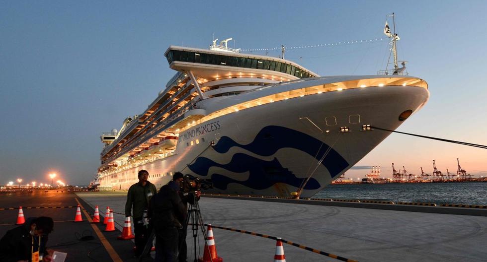 Dos cruceros se convirtieron en una pesadilla en Japón y Hong Kong por el coronavirus de Wuhan. (AFP)