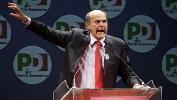 Pier Luigi Bersani encabeza resultados, pero por poca diferencia. (Reuters)