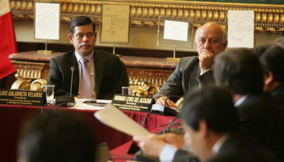 Comisión de Economía busca lograr un dictamen que recoja propuestas de legisladores. (Martín Pauca)