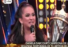 Daniela Darcourt aparece en el reality 'El dúo perfecto' [VIDEO]