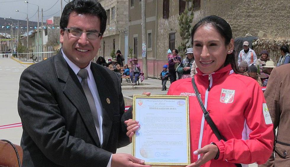 Gladys Tejeda: Alameda y calle principal de Junín lleva el nombre de la fondista peruana. (Difusión)