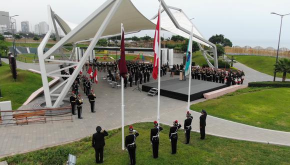 La Procesión de la Bandera tendrá como punto de partida el Club Departamental Tacna, ubicado en la Avenida Salaverry 3041, lugar donde se iniciará el desplazamiento del Pabellón Nacional.