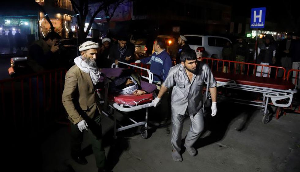 La explosión tuvo lugar hacia las 6:00 p.m. (8:30 a.m. en Perú), en un salón de bodas en el norte de Kabul. (Foto: EFE)