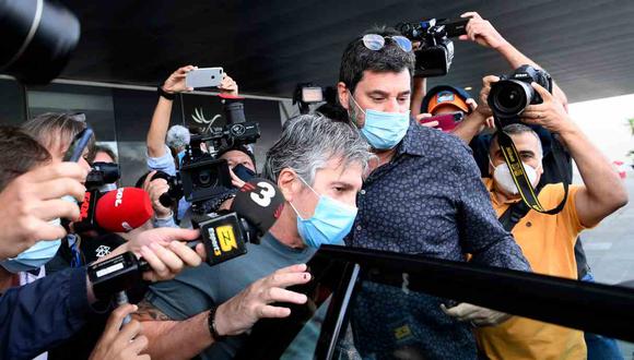 El padre de Lionel Messi desmintió versiones una supuesta reunión con PSG. (Foto: AFP)