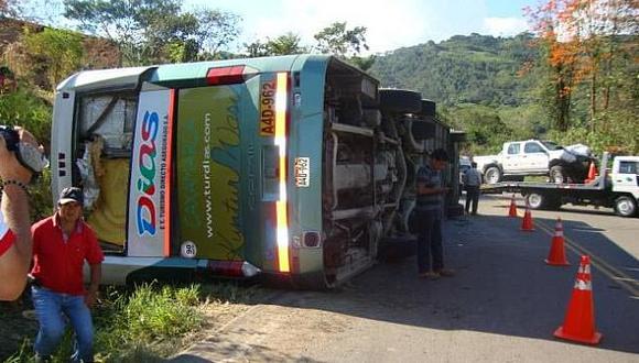 Accidente se produjo en el sector Jerillo. (José Flores/RPP)