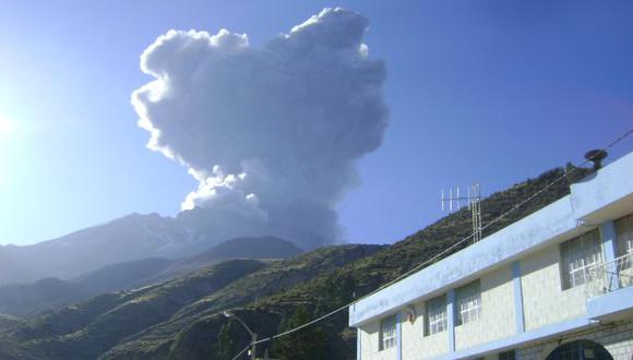 Moquegua: Piden ampliación de emergencia por ceniza del volcán Ubinas. (Heiner Aparicio)
