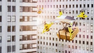 Delivery con drones se implementaría en el país para entrega de comida y medicinas
