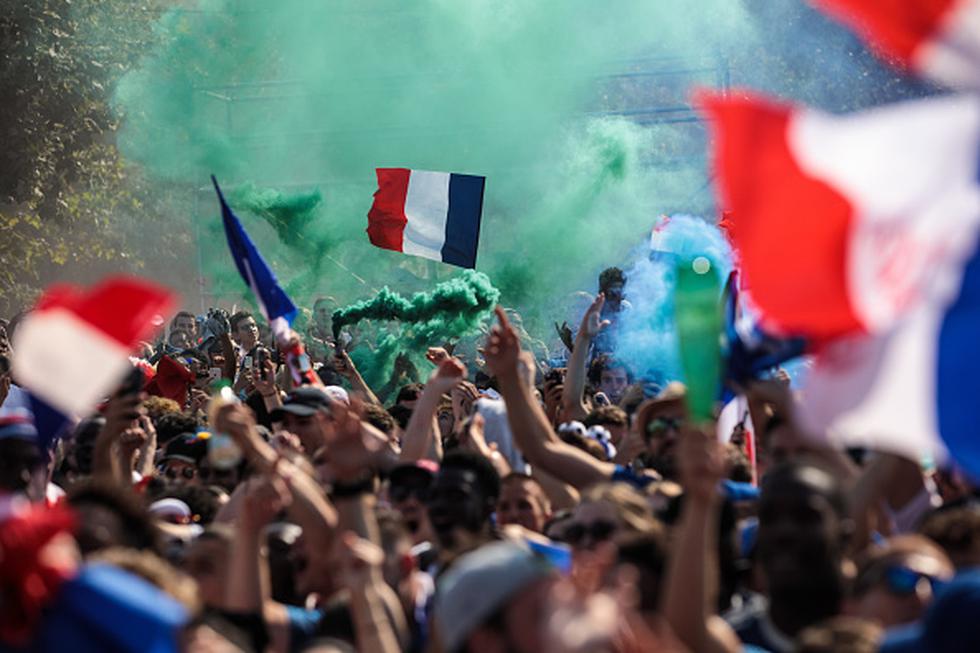 Francia venció 4-2 a Croacia este domingo en Moscú y sumó su segunda Copa del Mundo. (GETTY)