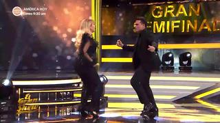 ‘El gran show’: Gisela Valcárcel bailó ‘El gusano’ con Christian Domínguez