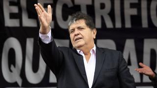 Megacomisión concluyó que Alan García habría infringido la Constitución