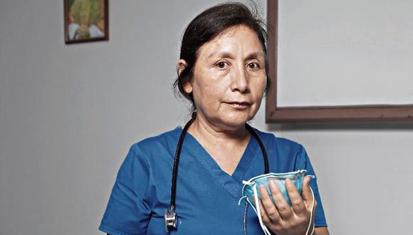 Ada Velásquez es una de los miles de médicos que combaten el virus en el Perú. (GEC)