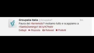 Un tuit de compañía de viajes genera controversia en Italia
