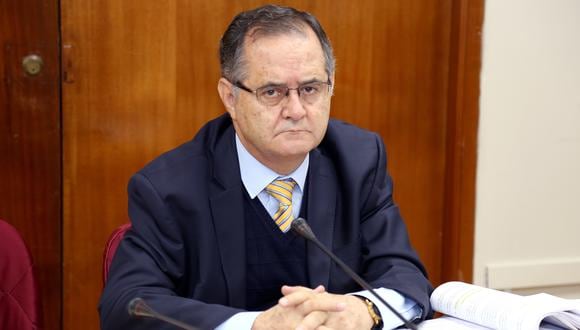 Marco Falconí dijo ser "una persona objetiva", que considera la posición de la fiscal de la Nación como "diferente". (Foto: Congreso de la República)