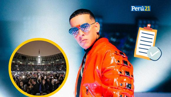 La lista de canciones para este martes 19 de octubre en el concierto de Daddy Yankee, 'La última vuelta World Tour'. (Perú21)
