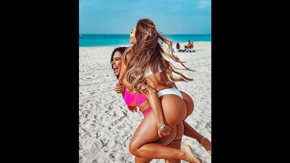 Stephanie Valenzuela  y Paula Manzanal son amigas íntimas, que se han acompañado en momentos difíciles y divertidas de sus vidas. (Instagram)