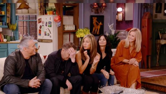 El elenco original de "Friends" se reunió para un programa en especial que marcó su regreso a los estudios tras 17 años. (Foto: HBO Max)