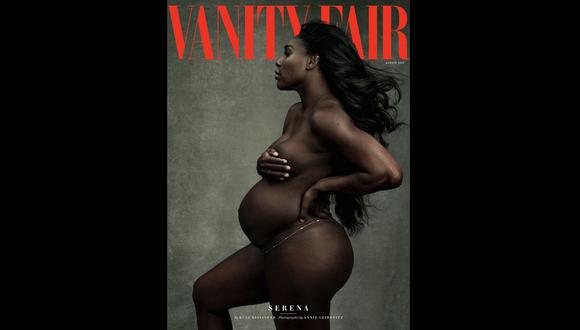 Serena Williams tiene 6 meses de gestación. (AP/Annie Leibovitz)