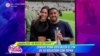 Sergio Peña tras terminar con Tepha: “Soy soltero, eso no quiere decir que no tenga amigas”