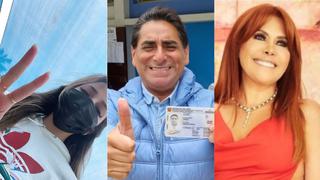 Elecciones Regionales y Municipales 2022: Ellos son los famosos que acudieron a votar desde temprano