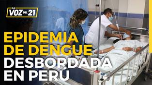 Médico infectólogo Augusto Tarazona advierte que la epidemia del dengue está desbordada en el país