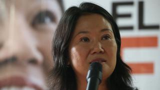 Keiko Fujimori será investigada por lavado de activos hasta febrero del 2022