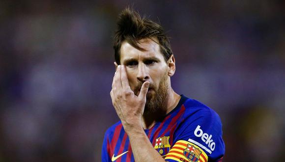 Lionel Messi recibió desagradable sorpresa en España (Foto: AFP / Video: YouTube).