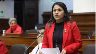 Bancada de Perú Libre elige a Silvana Robles como su nueva vocera para el periodo 2022-2023