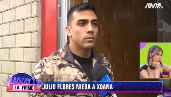 Xoana González fue negada por el amigo de Rodrigo Valle. (Imagen: ATV)