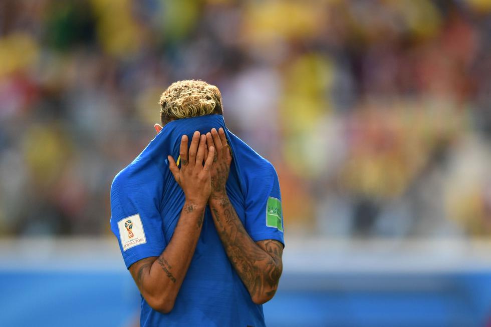 Neymar sentenció el triunfo de Brasil sobre Costa Rica. (AFP)
