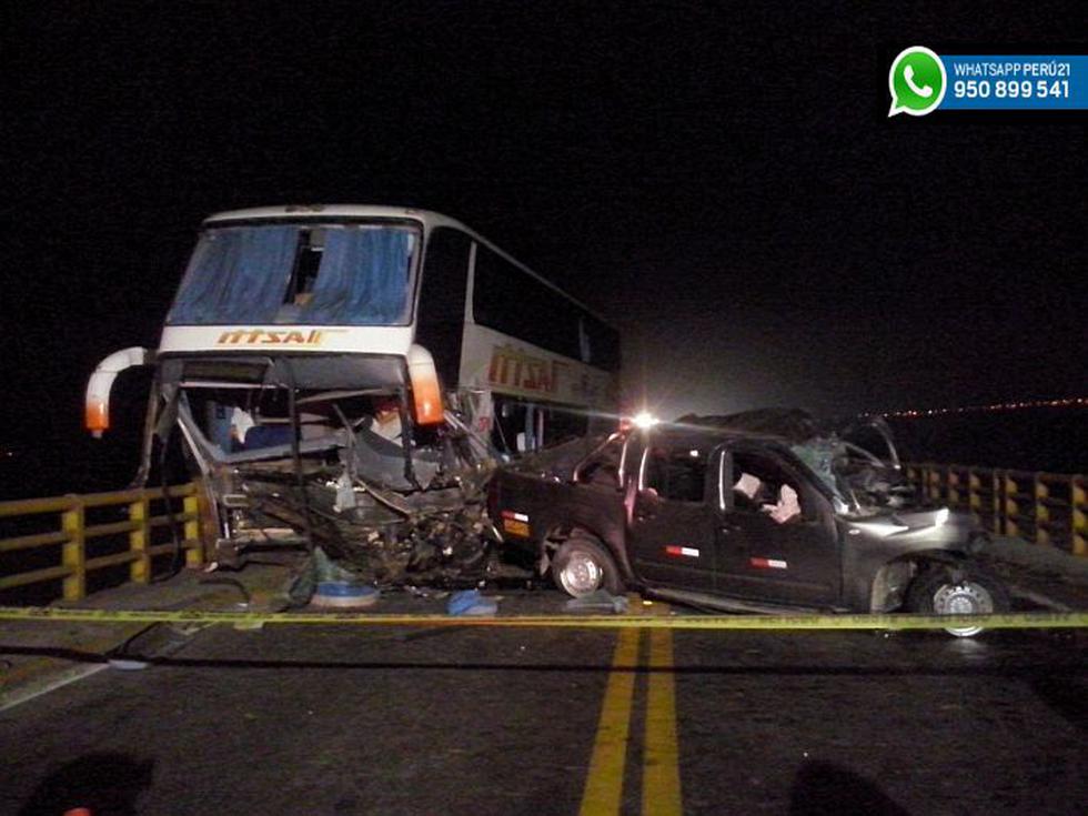 Accidente dejó dos muertos. (Miguel Eduardo Ramírez Tello/WhatsApp)