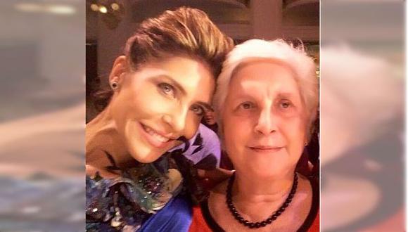 Lorena Meritano: Madre de la actriz se recupera de accidente cerebro vascular. (Twitter)