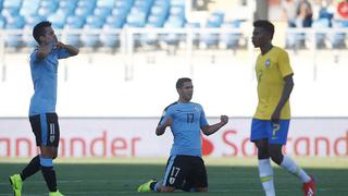 Brasil perdió 3-2 contra Uruguay por el hexagonal final del Sudamericano Sub 20 de Chile