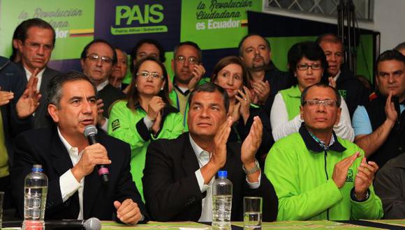 Rafaael Correa consideró peligroso que la oposición haya ganado en Quito. (EFE)