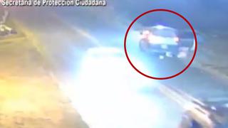 Argentina: joven madre con sus dos hijos se arroja de un vehículo para huir de agresor [VIDEO]