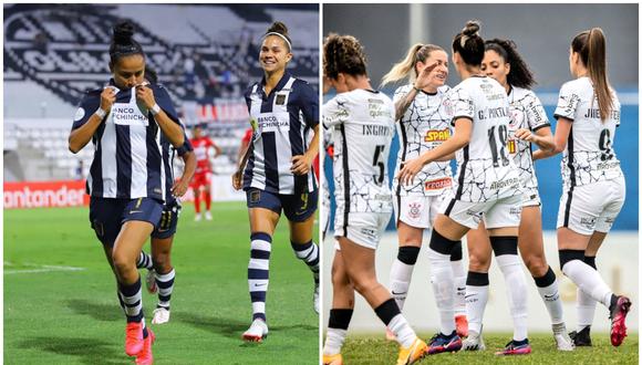 Alianza Lima y Corinthians se verán las caras en la Copa Libertadores Femenina 2021. (Fotos: Agencias)