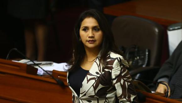 Ana María Solórzano vuelve a dirigir la Comisión de Inteligencia del Congreso. (Rafael Cornejo/Peru21)