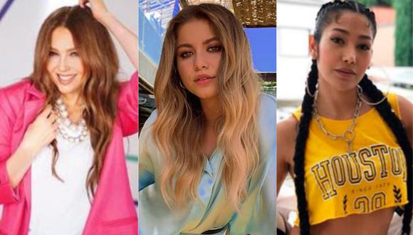 Thalía, Sofía Reyes y Farina lanzan "Latin Music Queens" en Facebook Watch. (Foto: @thalia/@sofíareyes/@farinamusic)