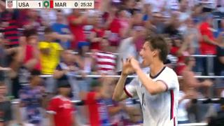 Estados Unidos vence 2-0 a Marruecos: Aaronson y Weah anotan los goles