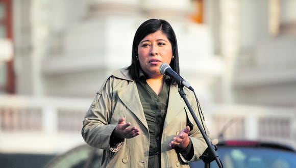 Betssy Chávez juró recientemente como presidenta del Consejo de Ministros. GEC