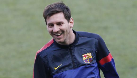 Messi llega encendido. (AP)