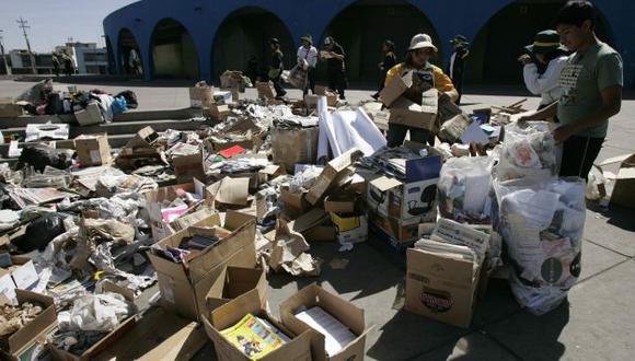 Lima genera más de 8,000 toneladas de basura al día y solo 1% de los desechos son reciclados. (Perú21)