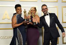 Premios Oscar 2021: ganadores posan felices con sus estatuillas [FOTOS]