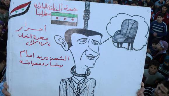 Siguen protestas contra Assad. (Reuters)