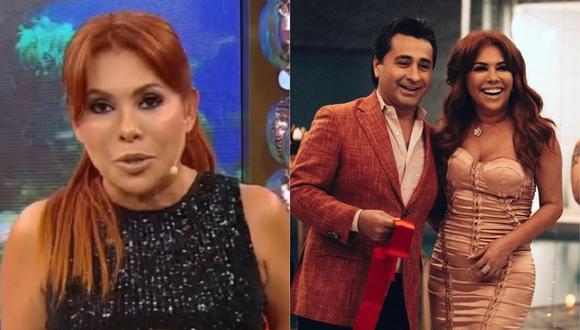Magaly Medina se presentó en la conducción de "Magaly TV: La Firme" en su cumpleaños número 58. (Foto: Captura ATV/Instagram)