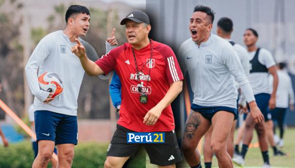 Reynoso es técnico de Perú desde agosto del 2022 (Fotos: FPF y Alianza Lima).