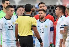 Se filtra el informe del árbitro sobre las expulsiones de Lionel Messi y Gary Medel [FOTO]