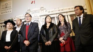 Bloque Nuevo Perú solicita ser considerado como bancada tras fallo de TC