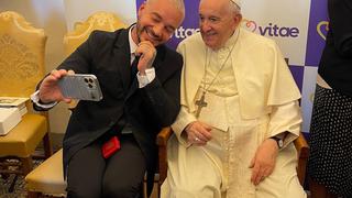 J Balvin tras reunirse con el papa Francisco en el Vaticano: “Tuvimos muy buena conexión”