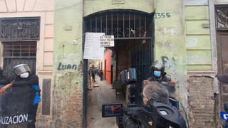 Barrios Altos: Un muerto dejó derrumbe en una quinta de la cuadra 13 del Jr. Junín | VIDEO 