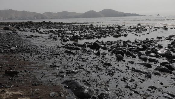 El 15 de enero se produjo un derrame de petróleo frente al mar de Ventanilla. Foto: GEC